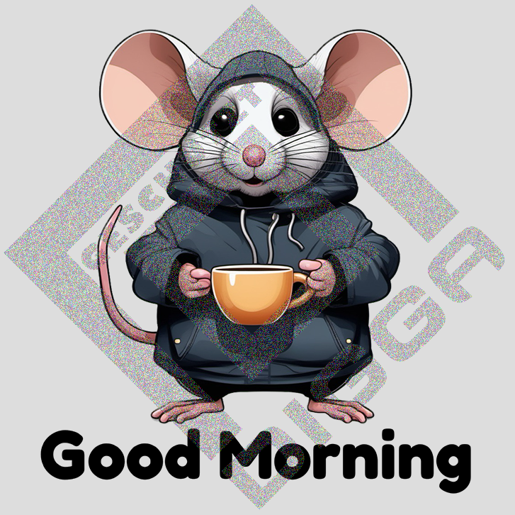 Mouse Good Morning (Hoodie)