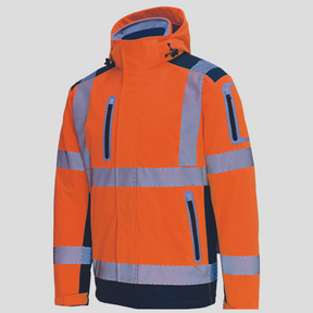 Hi-Vis-Softshelljacke