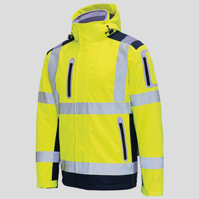 Hi-Vis-Softshelljacke