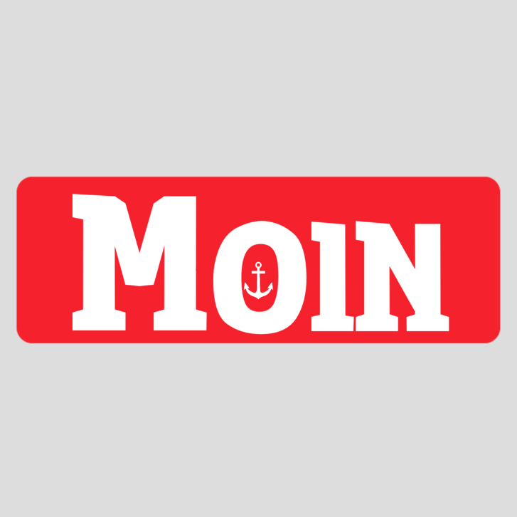 Moin Rot Negativ
