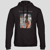 Roter turm Halle Kirchner (Hoodie)