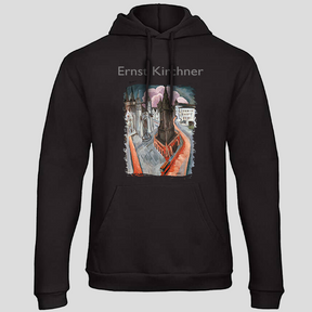 Roter turm Halle Kirchner (Hoodie)