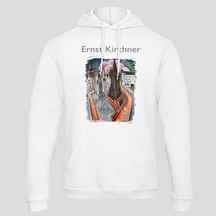 Roter turm Halle Kirchner (Hoodie)