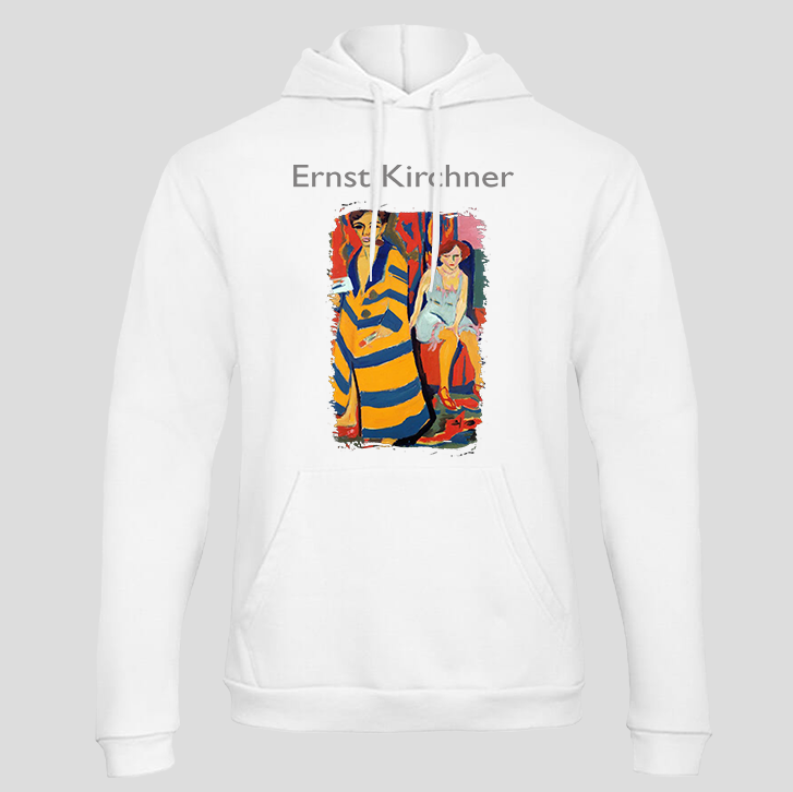 Selbstbildnis mit modell (Hoodie)