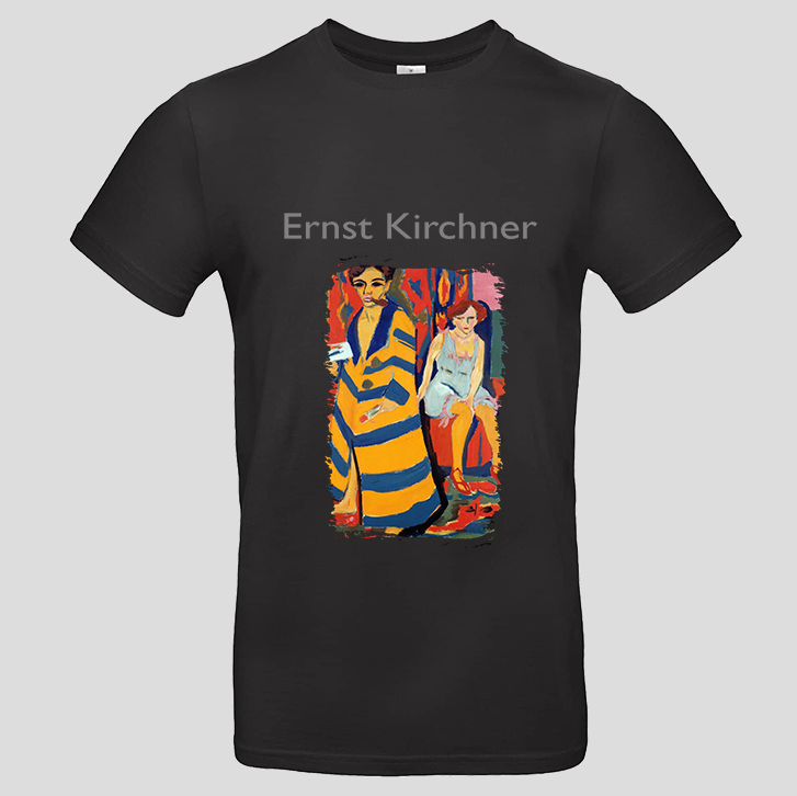 Selbstbildnis mit modell (T-Shirt)