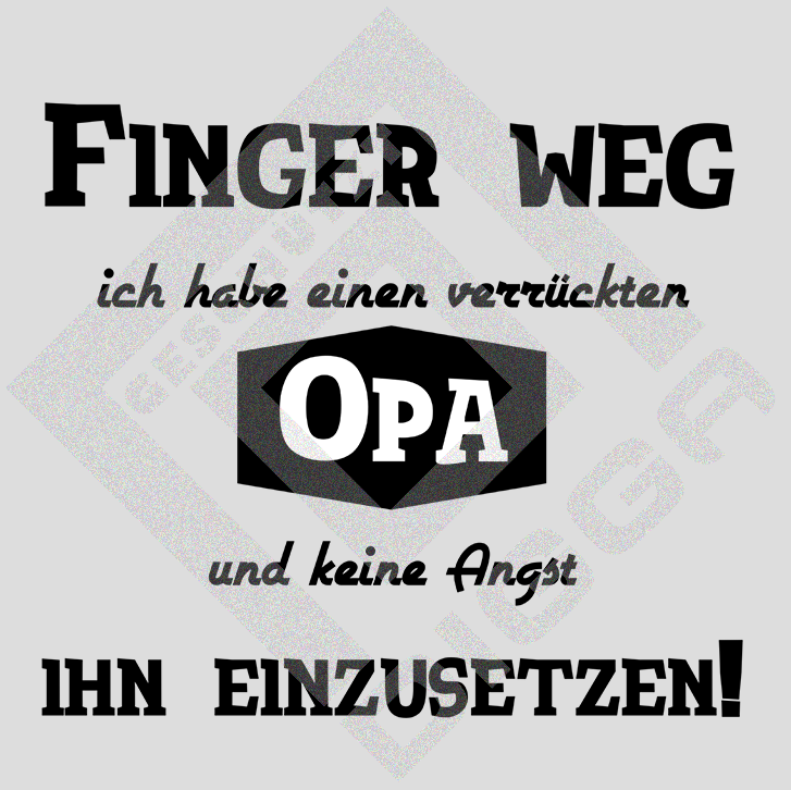 Finger Weg (T-Shirt)