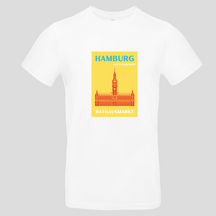 Hamburg-Alsterarkaden-Rathausmarkt (T-Shirt)