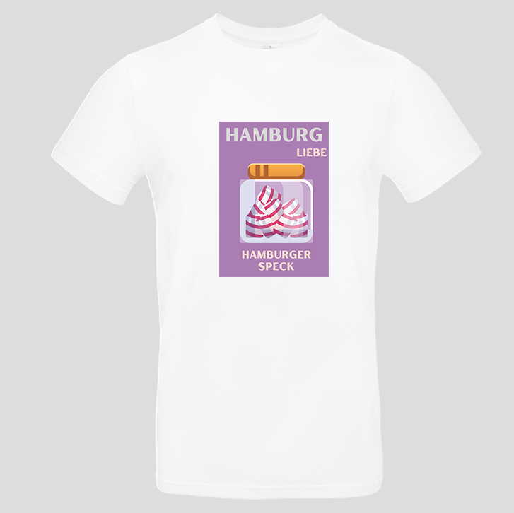 Hamburg-Liebe-Hamburger-Speck (T-Shirt)