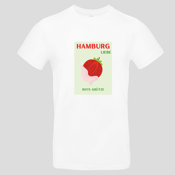 Hamburg-Liebe-Rote-Grütze (T-Shirt)