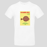 Hamburg-Liebe-Scholle-Finkenwederart (T-Shirt)