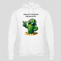 Vorsicht! Stachelige Persönlichkeit (Hoodie)