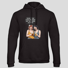 eine von uns beiden klüger (Hoodie)