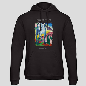 Blaues Pferd (Hoodie)