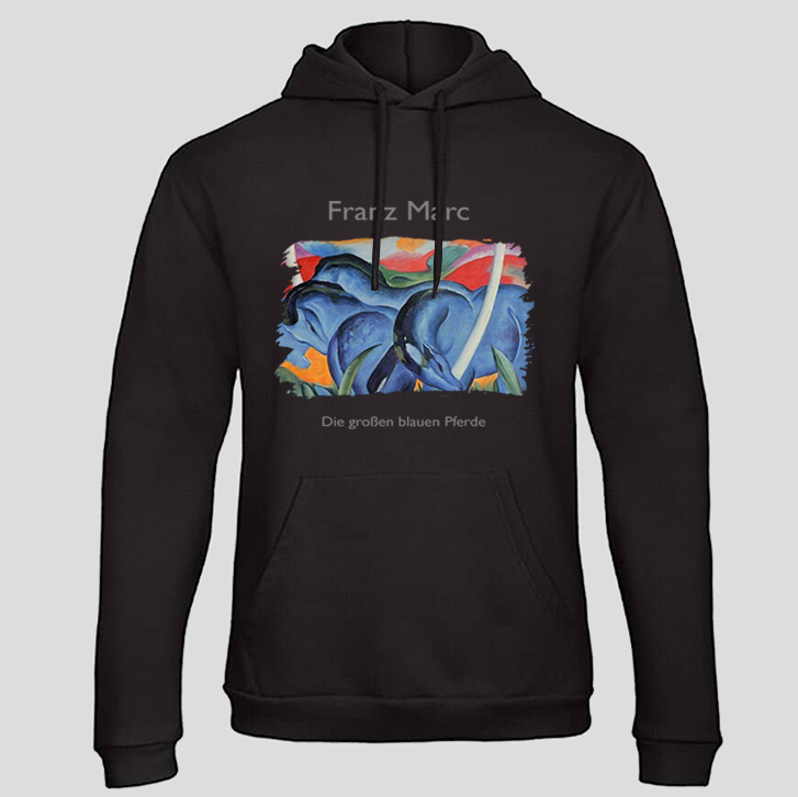 Die großen blauen Pferde (Hoodie)