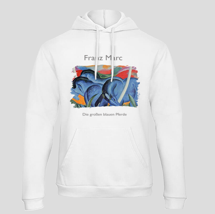 Die großen blauen Pferde (Hoodie)