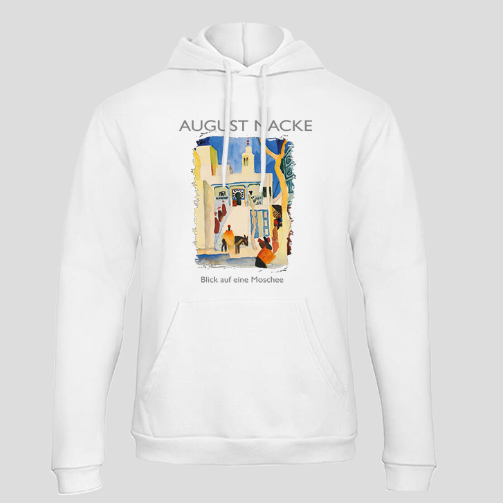 Blick auf eine Moschee (Hoodie)