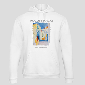 Blick in eine Gasse (Hoodie)