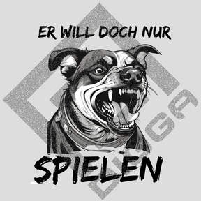 Er will doch nur Spielen (Crewneck)