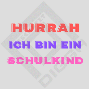 Hurrah ich bin ein Schulkind (Crewneck)