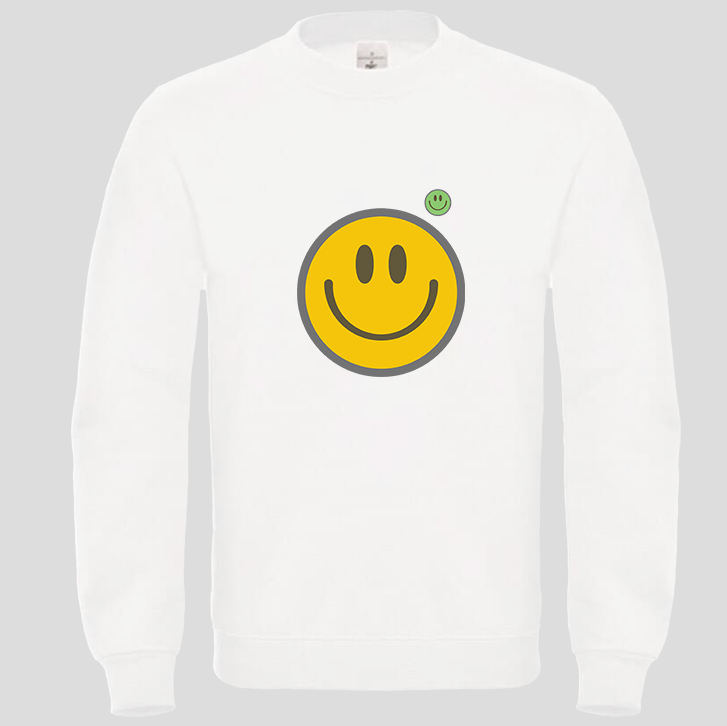 Smiley Emoji Gelb (Crewneck)