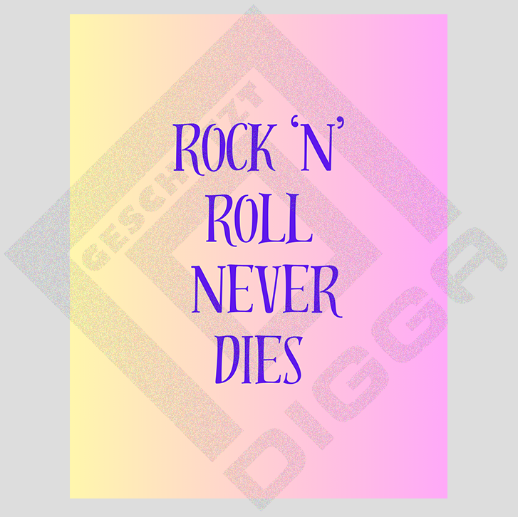 Rock'N' Roll never dies (T-Shirt)