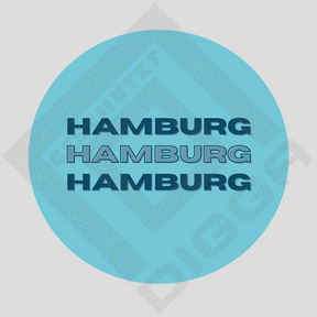 (Hamburg) Blau (T-Shirt)