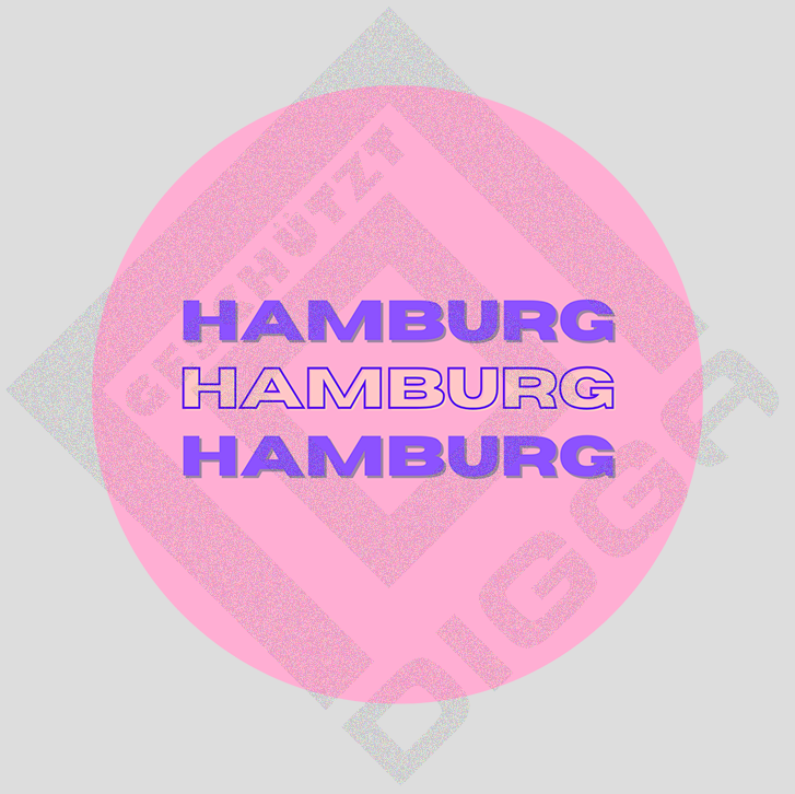 (Hamburg) Rose (Hoodie)