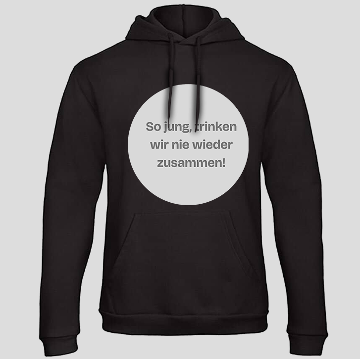 So Jung, trinken wie nie zusammen (Hoodie)
