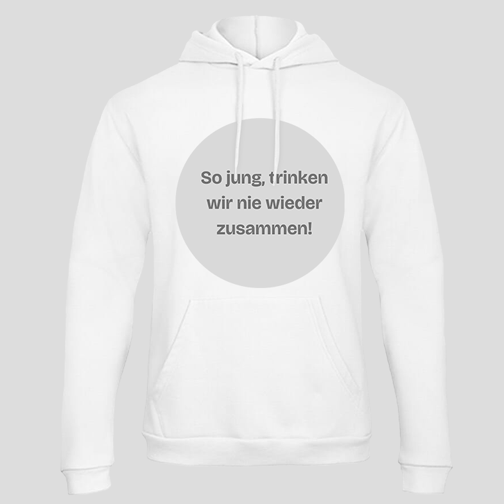 So Jung, trinken wie nie zusammen (Hoodie)