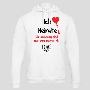 Ich heirate, Love (Hoodie)