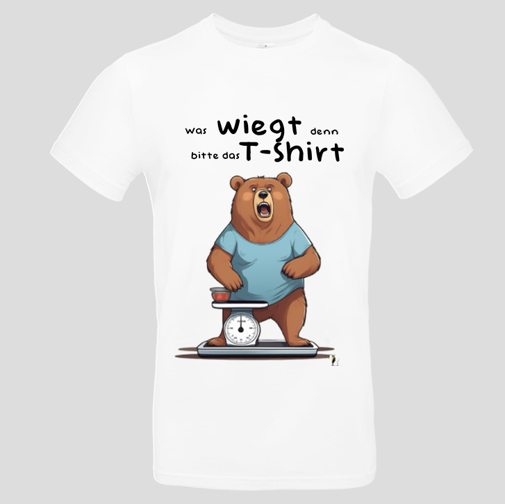 Was wiegt denn bitte das T-Shirt  (T-Shirt)