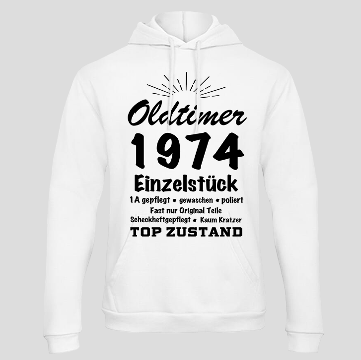 Oldtimes 1974 Einzelstück (Hoodie)