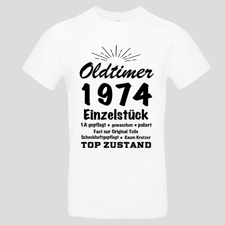 Oldtimes 1974 Einzelstück (T-Shirt)