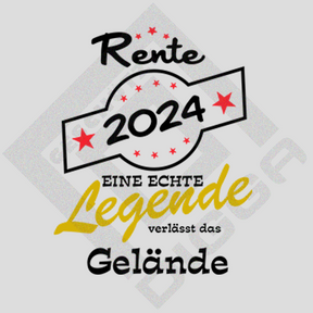 Rente 2024 eine echte Legende (Crewneck)