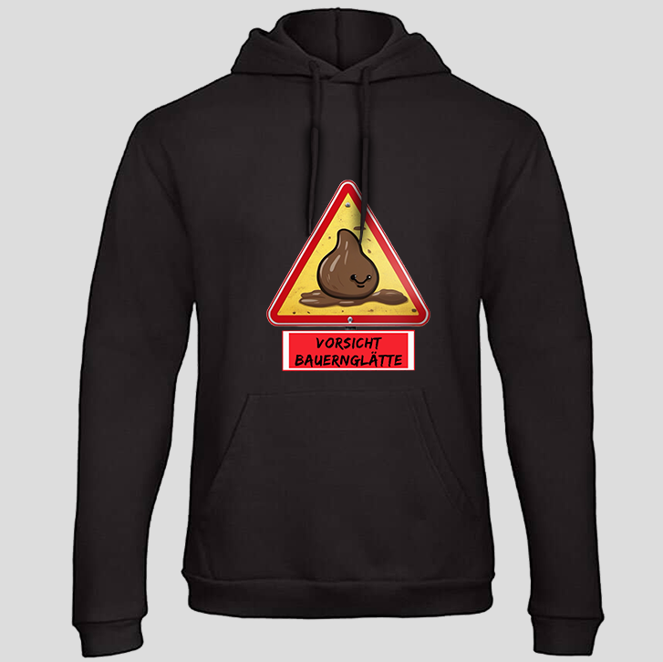Vorsicht Bauernglätte (Hoodie)