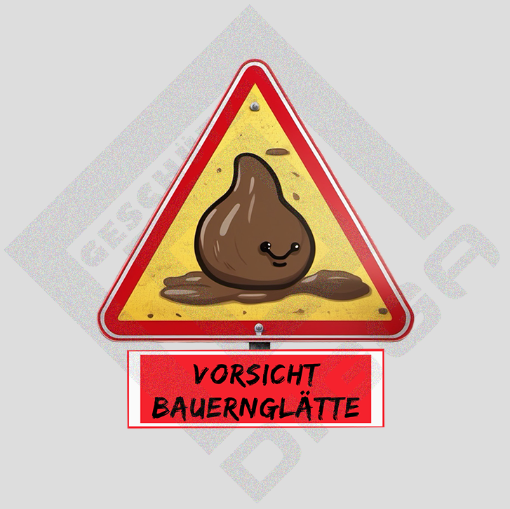 Vorsicht Bauernglätte (Hoodie)