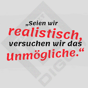 Seien wir realistisch (Crewneck)