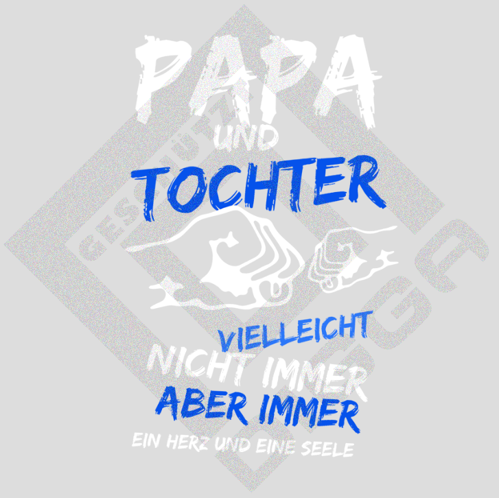 Papa und Tochter (Crewneck)
