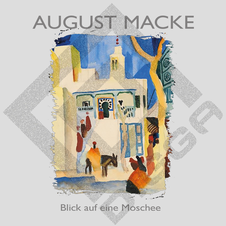 Blick auf eine Moschee (Hoodie)