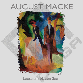 Leute am blauen See (T-Shirt)