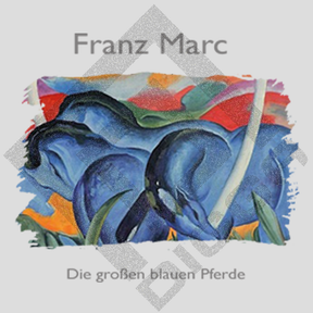 Die großen blauen Pferde (T-Shirt)