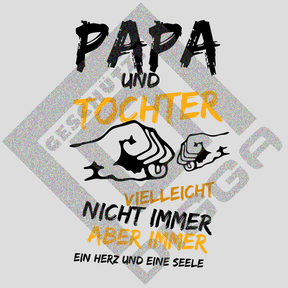 Papa und Tochter (Crewneck)
