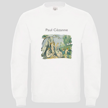 Badende vor einem zelt (Crewneck)