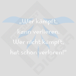 Wer kämpft, kann verlieren (T-Shirt)