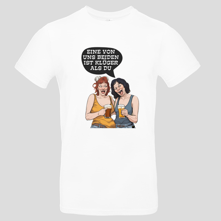 eine von uns beiden klüger (T-Shirt)