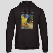 cafe terrace at night (Hoodie)