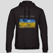 wheatfield with crows (Hoodie)