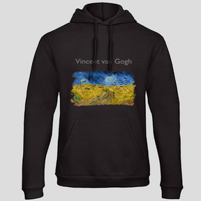 wheatfield with crows (Hoodie)