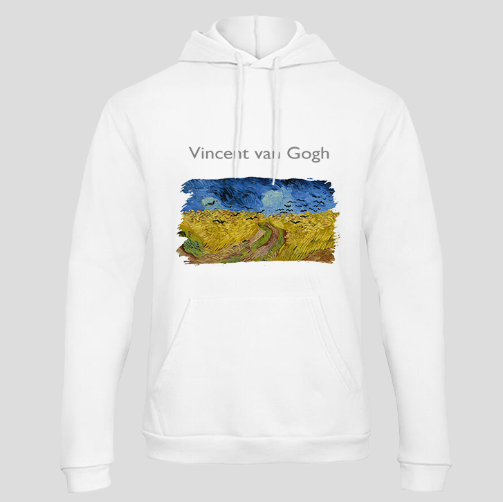 wheatfield with crows (Hoodie)