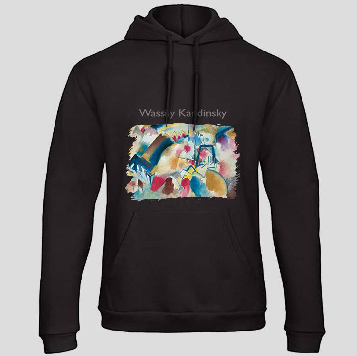 Landschaft mit Kirche (Hoodie)